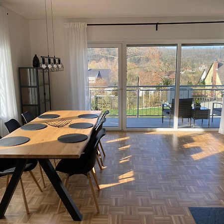 Am Kienbusch - Suedliche Weinstrasse - Erdgeschoss Appartement Annweiler am Trifels Buitenkant foto